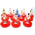 Subbuteo Andrew Table Soccer CCCP Euro 1988 away kit on classic Hasbro bases